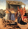 Nativité Humanisme de la Renaissance italienne Piero della Francesca
